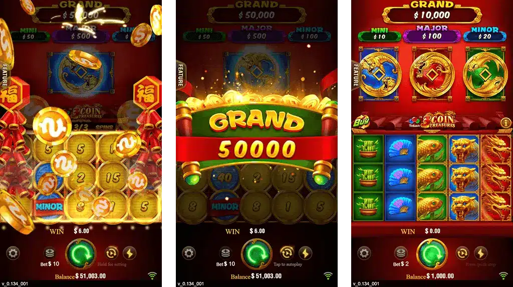 3 Coins Rajabetslogin Bonus